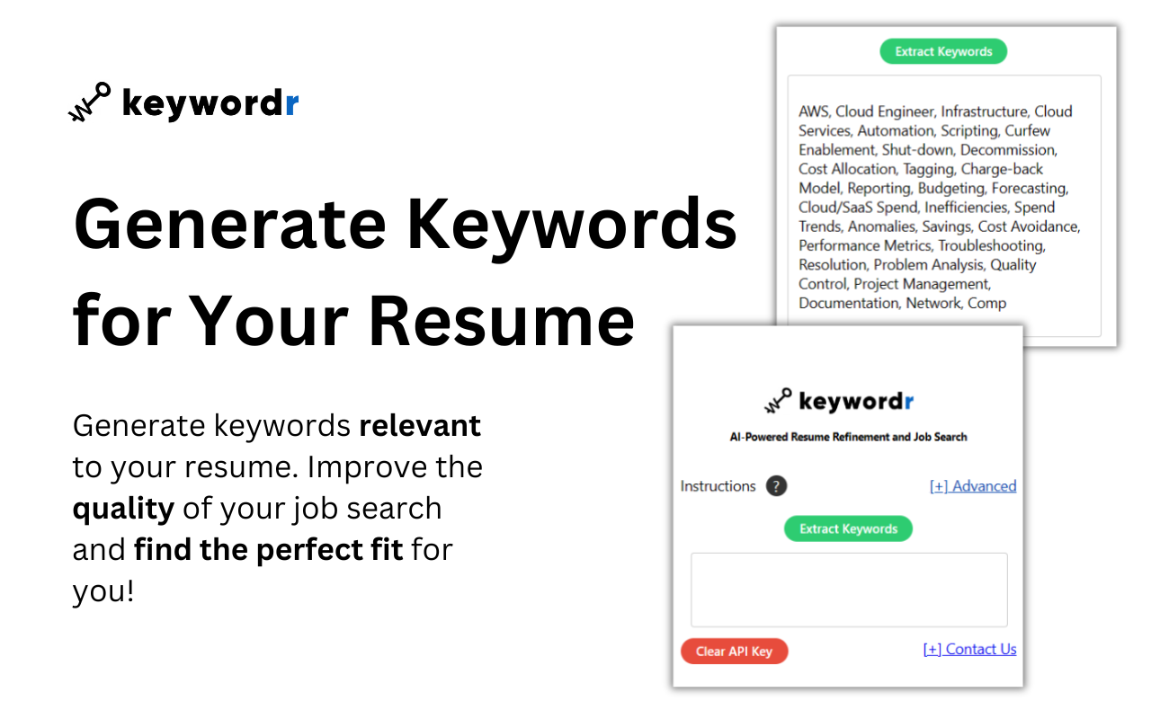 Genrate Keywords